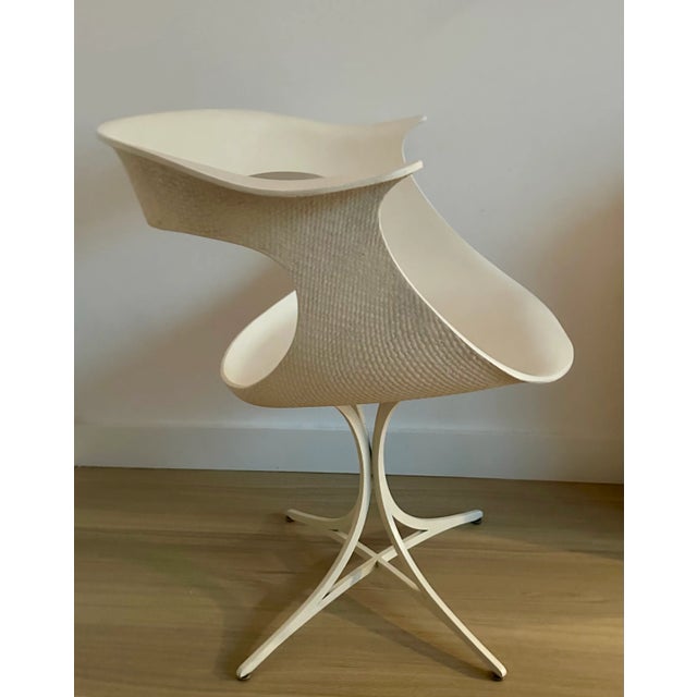 Laverne International Erwine and Estelle Laverne Lotus Armchair 1950s Mid Century Modern For Sale - Image 4 of 8