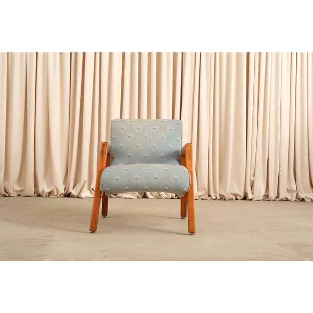 Mid Century Modern Armchair Attributed to Leslie Diamond for Conant Ball For Sale - Image 15 of 15