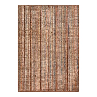 Nazmiyal Collection Modern Striped Design Rug For Sale