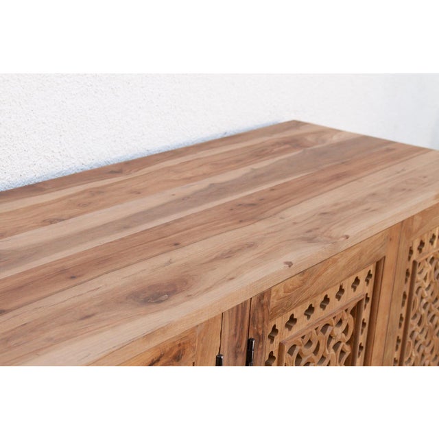 72" Long Haveli Jali Sideboard For Sale In Los Angeles - Image 6 of 10