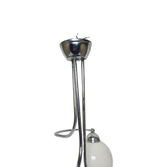 Art Deco Style Chandelier, Poland, 1970s For Sale - Image 6 of 9