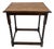 Vintage Oak Barley Twist Side Table For Sale