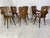 Mid-Century Brutalist Wood Dining Chairs, 1950s, Set of 6 For Sale - Image 15 of 18