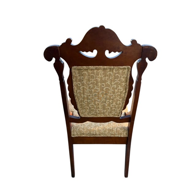 Late 19th Century Late 19th Century Victorian Parlor Furniture - Loveseat and 2 Chairs - Set of 3 For Sale - Image 5 of 12