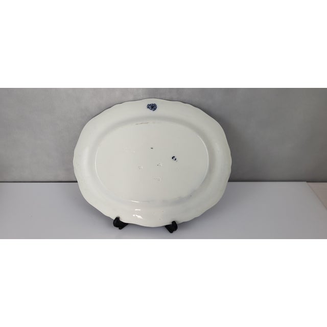 Antique English Porcelain Dishes by Alexis Adderley, 1890s, Set of 2 For Sale - Image 6 of 9