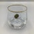 Here is a set of 12 hand blown Bohemian crystal cocktail glasses that can be served on this 18 inch pressed teak tray....