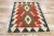 Textile Vintage Persian Shiraz Kilim Rug - 02'00 X 02'11 For Sale - Image 7 of 9