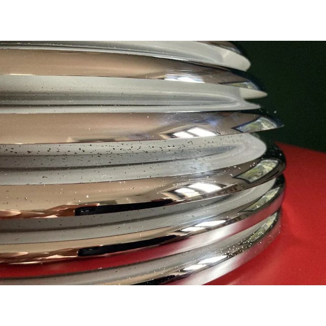 Silver Saturn Hanging Lamp by Kazuo Motozawa for Staff, 1960s For Sale - Image 8 of 9