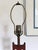 Mid-Century Modern Sculptural Cutout Walnut Table Lamps - Pair For Sale - Image 10 of 12