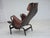 Swedish Pernilla Lounge Chair in Leather by Bruno Mathsson for Dux, 1970s For Sale - Image 18 of 18