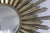 Gold Gilt Metal Starburst Mirror For Sale - Image 8 of 13