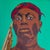 Igi Daduro, (All by Myself) Ii, 21st Century, Contemporary, Figurative Portrait, Africa Men, Emmanuel Akolo (2021) Acrylic on Canvas For Sale