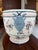 Vintage Chinoiserie Ceramic Cachepot Planter With Relief Ram Head Handles For Sale In Atlanta - Image 6 of 7