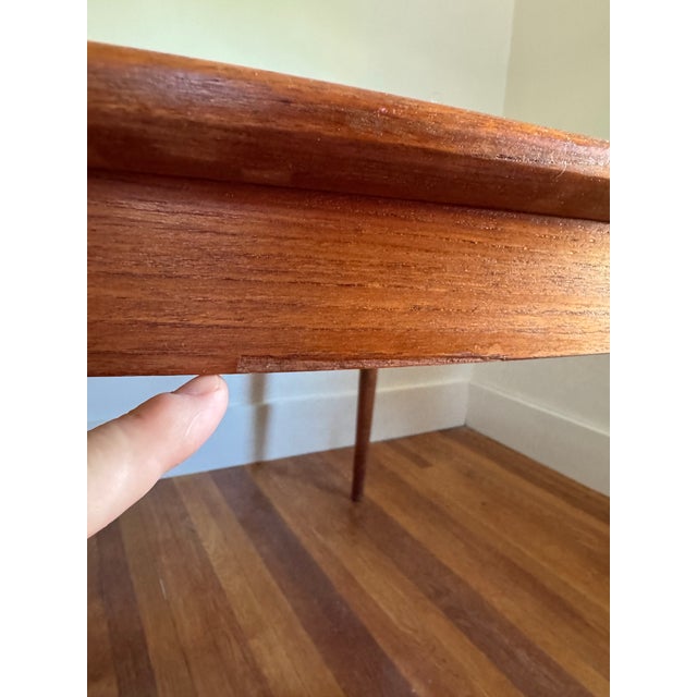 1960s 1960s Moreddi Danish Modern Teak Expandable Dining Table For Sale - Image 5 of 12