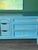 Late 20th Century Mid-Century Neoclassical Style Sky Blue Dresser For Sale - Image 10 of 14