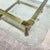 Mastercraft Style Coffee Table Brass Glass 1970s For Sale In Miami - Image 6 of 12