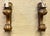 Wood Wood Giltwood Wall Sconces With Shades For Sale - Image 7 of 8