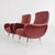 Italian Armchairs in Brick Red Velvet, 1960s, Set of 2 For Sale - Image 8 of 13