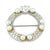 Traditional 1910s Edwardian Diamond Pearl Platinum Brooch For Sale - Image 3 of 6