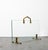 Glass and Brass Spark Guards, 1950s For Sale - Image 6 of 9