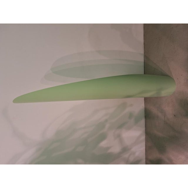 Wood Unghia Nail Lipstick Floor Mirror in Pale Sage Green For Sale - Image 7 of 18