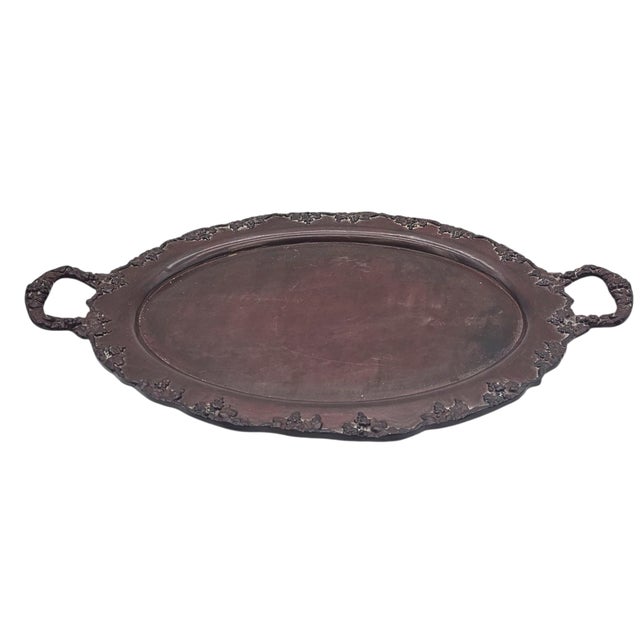 Late 20th Century Maitland-Smith Bronze Faux Bamboo Tray Table Hollywood Regency For Sale - Image 5 of 12