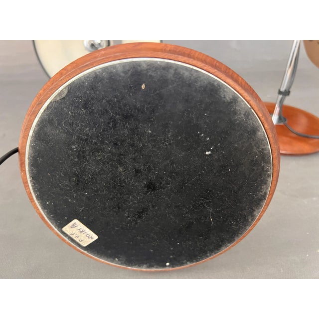 Wood Table Lamps attributed to Joan Augé, 1990s, Set of 2 For Sale - Image 7 of 11