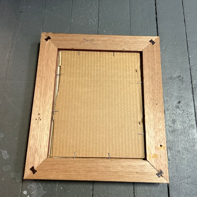 1960’s Original Illustrative Dancing Figure Watercolor / Pen and Ink Drawing For Sale - Image 4 of 4