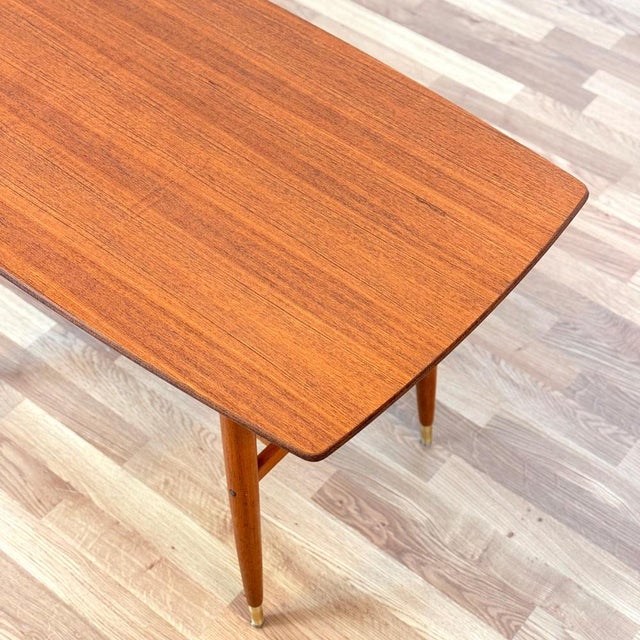 Coffee Table in Teak by Alberts Tibro, Sweden, 1950s-1960s For Sale - Image 5 of 9