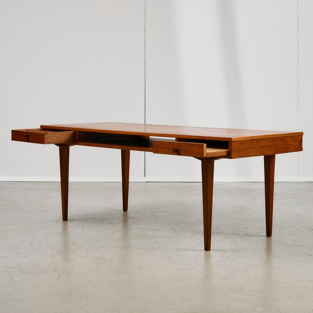 Danish Teak Coffee Table, 1950s For Sale - Image 5 of 18