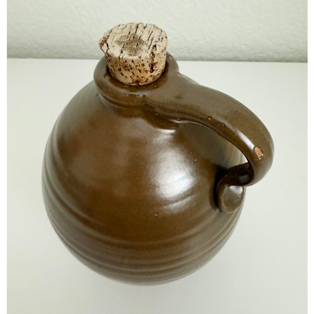 Vintage Stoneware Jug, Signed For Sale In Sacramento - Image 6 of 11