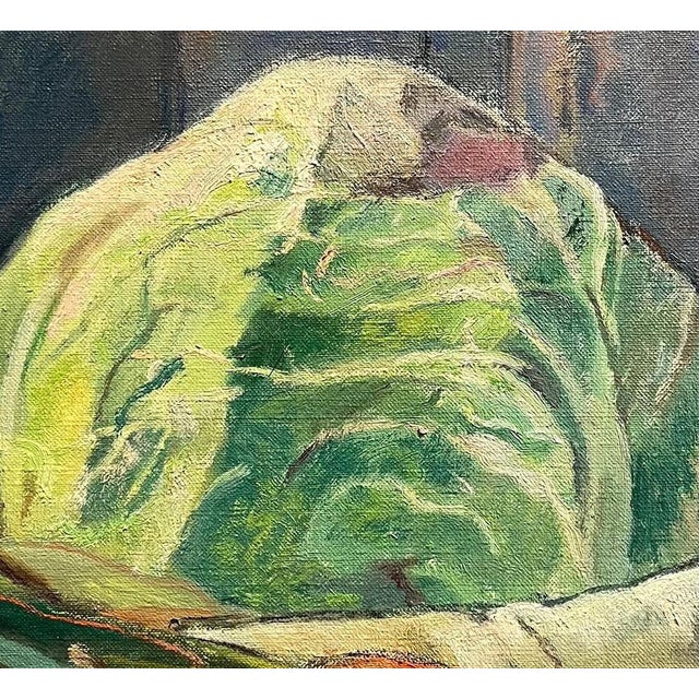 Fernand Blondin, Vegetables, Oil on Canvas For Sale - Image 6 of 11