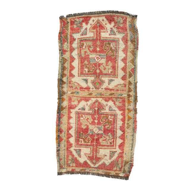 Mini Wool Rug For Sale - Image 4 of 4