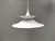 1970s Vintage Scandinavian Radius Hanging Lamp in White Metal by Erik Balslev for Fog & Mørup, 1970s For Sale - Image 5 of 14