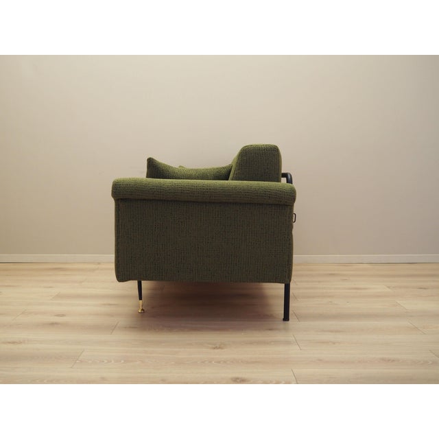 1960s Italian Green Sofa, 1960s For Sale - Image 5 of 10