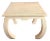 1970s Embossed Leather Square Table Karl Springer For Sale