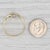 Modern 0.33ctw Diamond Bypass Ring 14k Yellow Gold Size 9 Contoured, Size 9 For Sale - Image 3 of 7