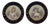 English Ceramic Plates, Early 20th Century, Set of 2 For Sale