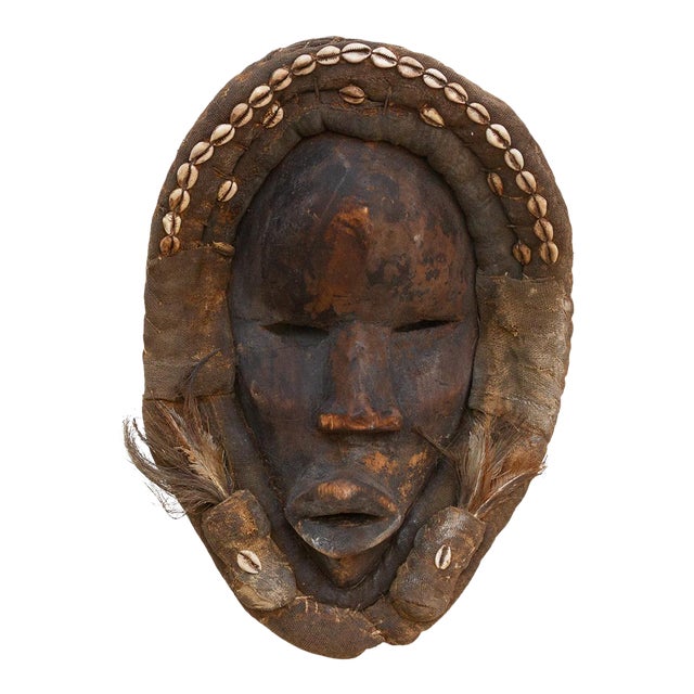 Whispers of the Shell, African Mask For Sale