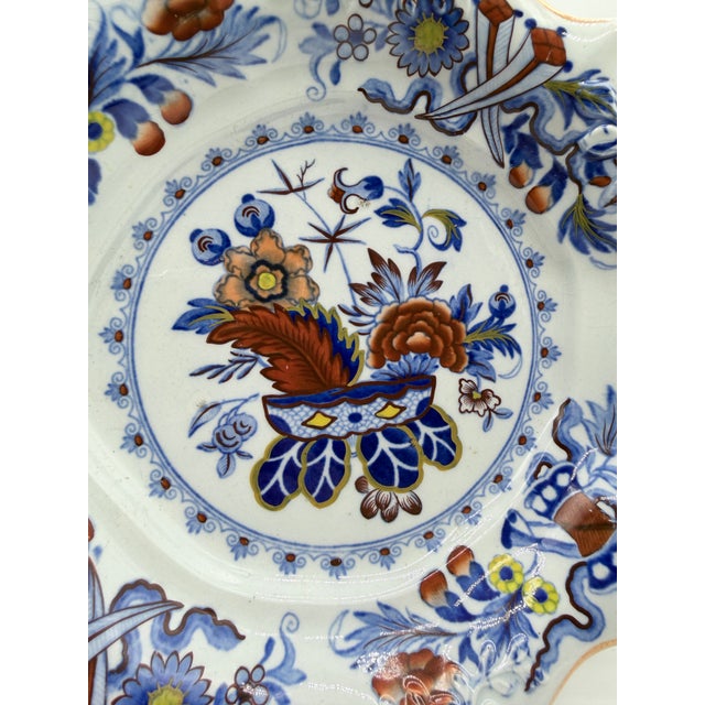 Antique Mason's Ironstone Meat or Dessert Dish, Circa 1820's For Sale - Image 15 of 18