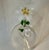 Rare Vintage Viol Glas German Art Glass Edelweiss Bottle / Decanter For Sale - Image 10 of 12