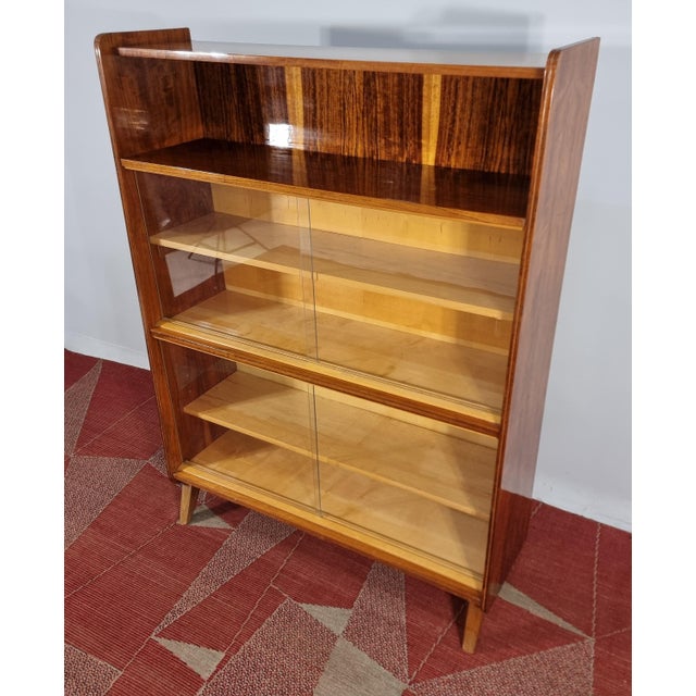 Vintage Brown Vitrine from Tatra, 1970s For Sale - Image 12 of 14