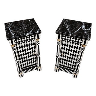 Hollywood Regency Storage Pedestal For Sale
