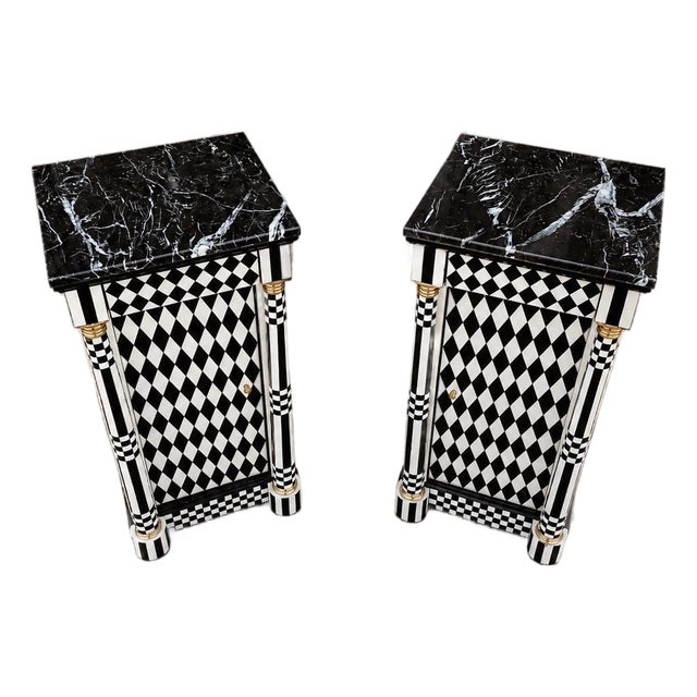 Hollywood Regency Storage Pedestal For Sale