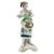 Ceramic Vintage Ceramic Sculpture of Young Woman from Capodimonte, Italy, Mid-20th Century For Sale - Image 7 of 7