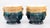 Farmhouse 19th Century Petite French Majolica Barbotine Floral Cachepots Jardinieres - A Pair For Sale - Image 3 of 11