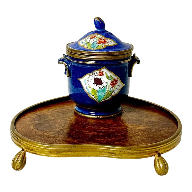 Late 19th Century Sèvres Inkwell For Sale