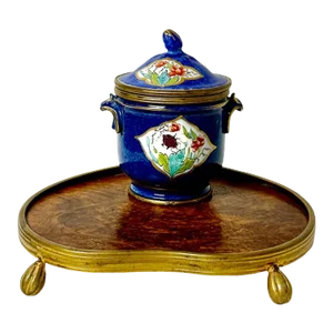 Late 19th Century Sèvres Inkwell