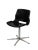 Swedish Overman Office Swivel Chair in Black by Svante Schöblom, 1970s For Sale