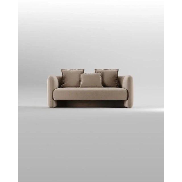 Modern Jacob Sofa in Boucle Fabric by Collector Studio For Sale - Image 6 of 6